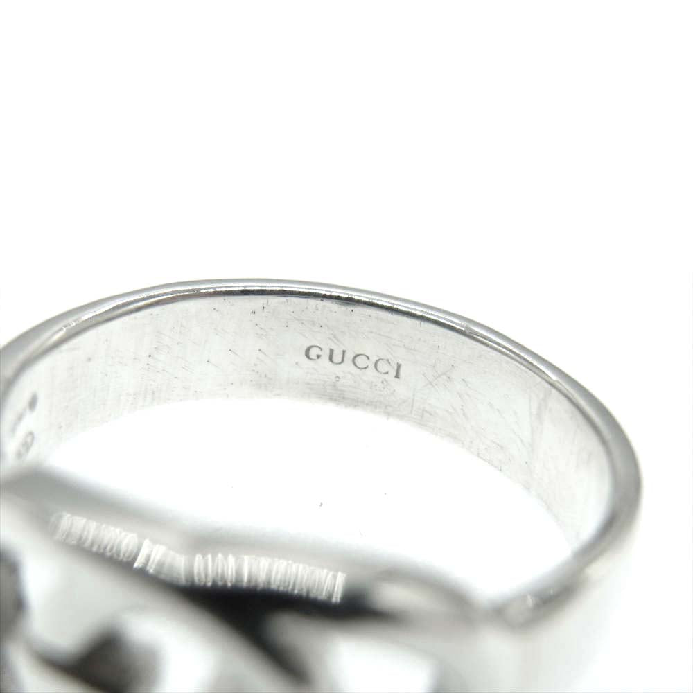 GUCCI グッチ インターロッキング G リング シルバー系【中古】