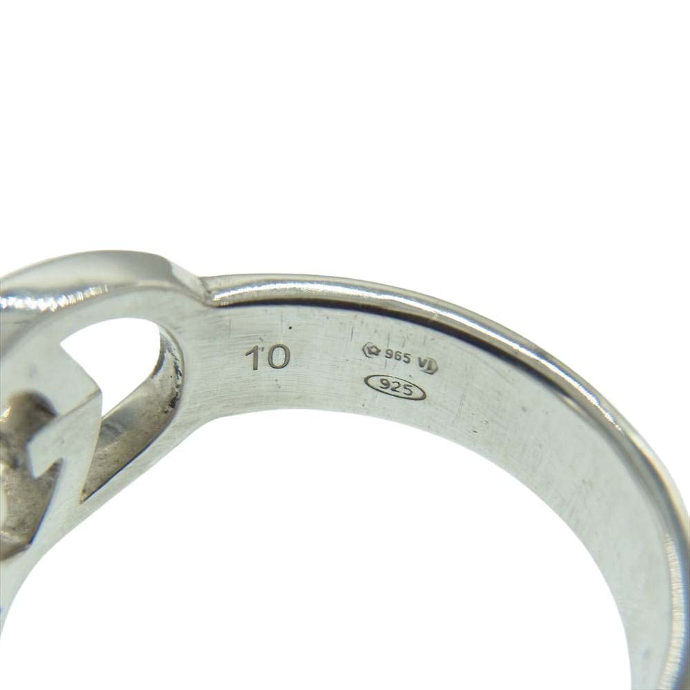 GUCCI グッチ インターロッキング G リング シルバー系【中古】