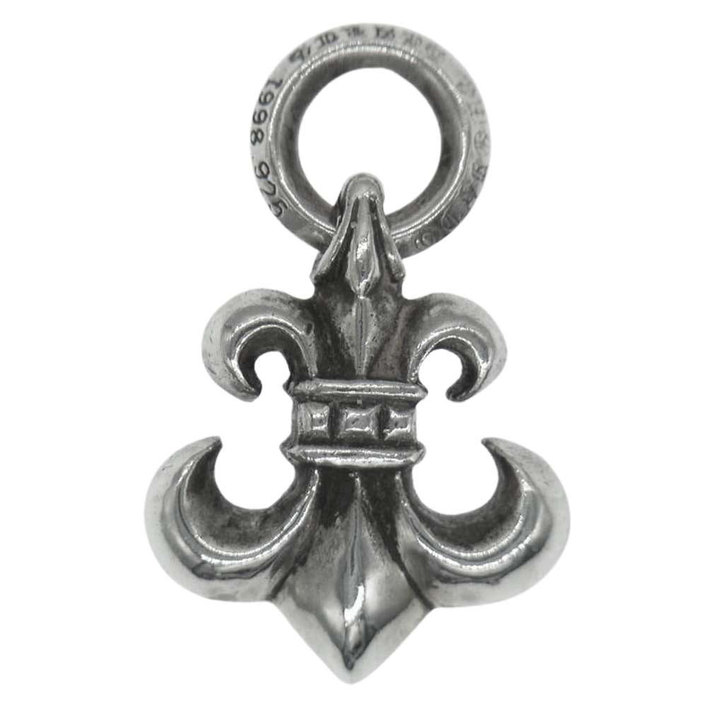 CHROME HEARTS クロムハーツ（原本無） BS FLUER CHARM BSフレア チャーム ペンダント トップ シルバー系【中古】