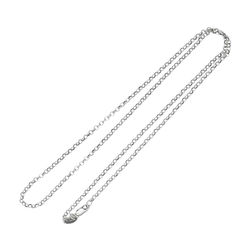 CHROME HEARTS クロムハーツ（原本無） NECKCHAIN R20 ロールチェーン 20インチ シルバー系【中古】