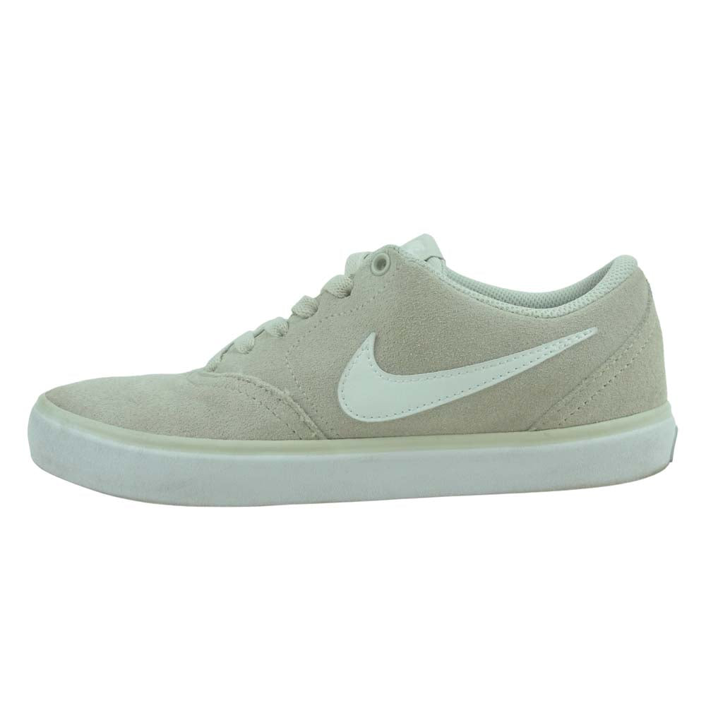 NIKE ナイキ 843895-010 SB Check Solar ナイキ エスビー チェックソーラー スニーカー ライトグレー系 25cm【中古】