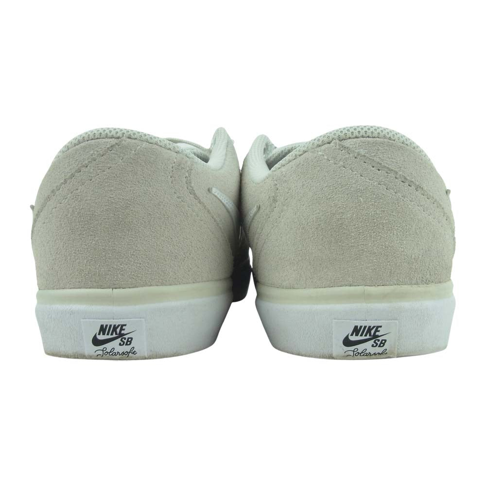 NIKE ナイキ 843895-010 SB Check Solar ナイキ エスビー チェックソーラー スニーカー ライトグレー系 25cm【中古】