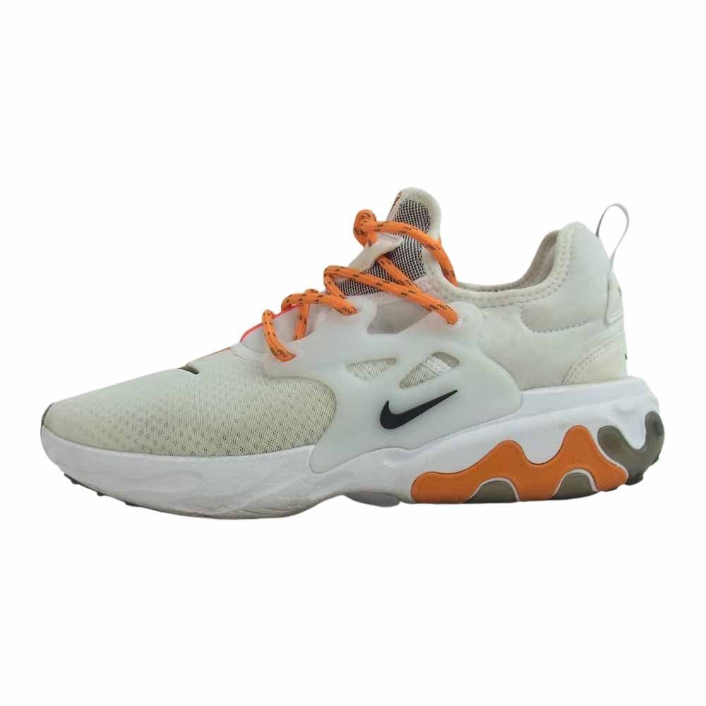 NIKE ナイキ CJ8016-107 × BEAMS REACT PRESTO DHARMA リアクト プレスト 達磨 スニーカー ホワイト系 27.0cm【中古】