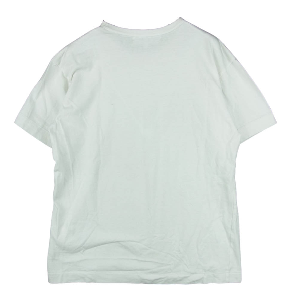 COMME des GARCONS コムデギャルソン SZ-T029 AD2020 CDG LOGO PRINT TEE ロゴ プリント 半袖 Tシャツ ホワイト系 M【中古】
