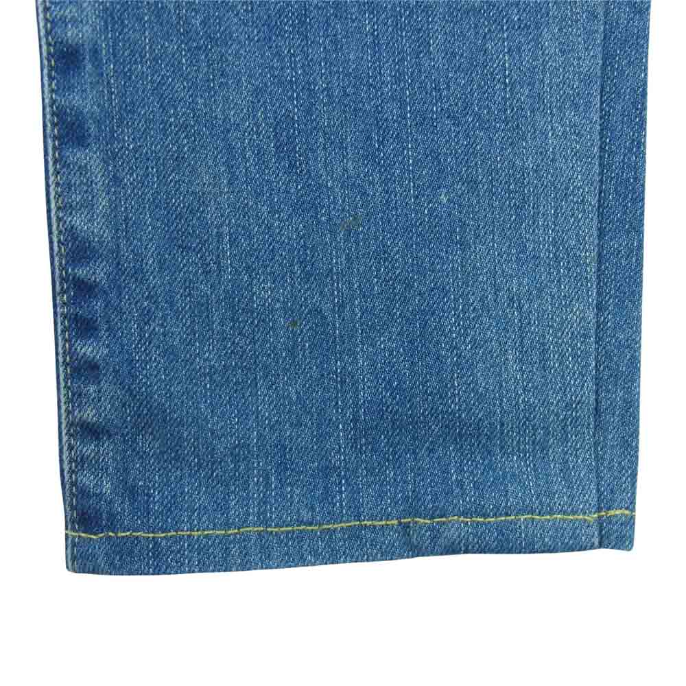 HYSTERIC GLAMOUR ヒステリックグラマー 0232AP10 ECR加工 ストレート デニム パンツ インディゴブルー系 29【中古】