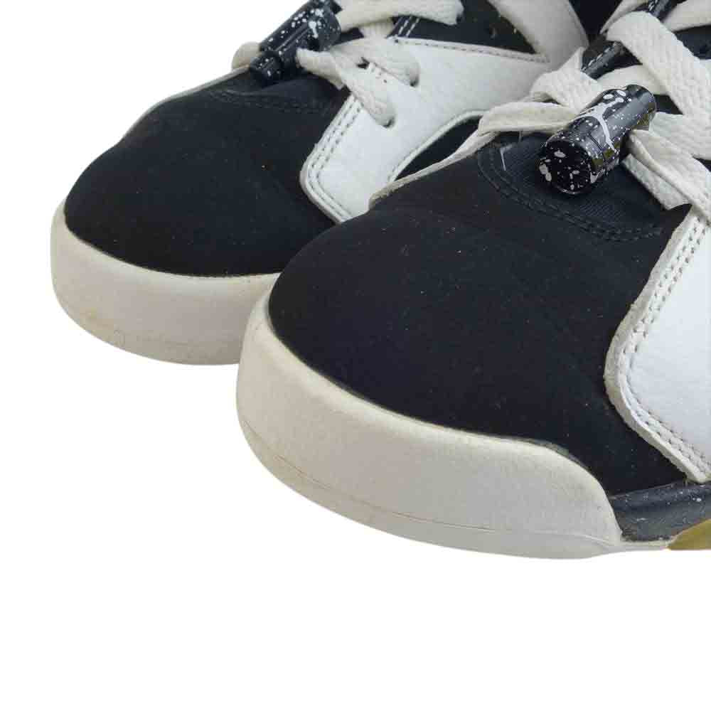NIKE ナイキ 384664-101 AIR JORDAN 6 RETRO OREO エアジョーダン レトロ オレオ ブラック系 ホワイト系 27.5cm【中古】