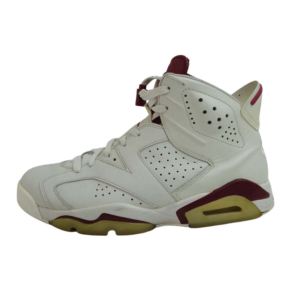 NIKE ナイキ 384664-116 AIR JORDAN 6 RETRO エアジョーダン レトロ ホワイト系 26cm【中古】