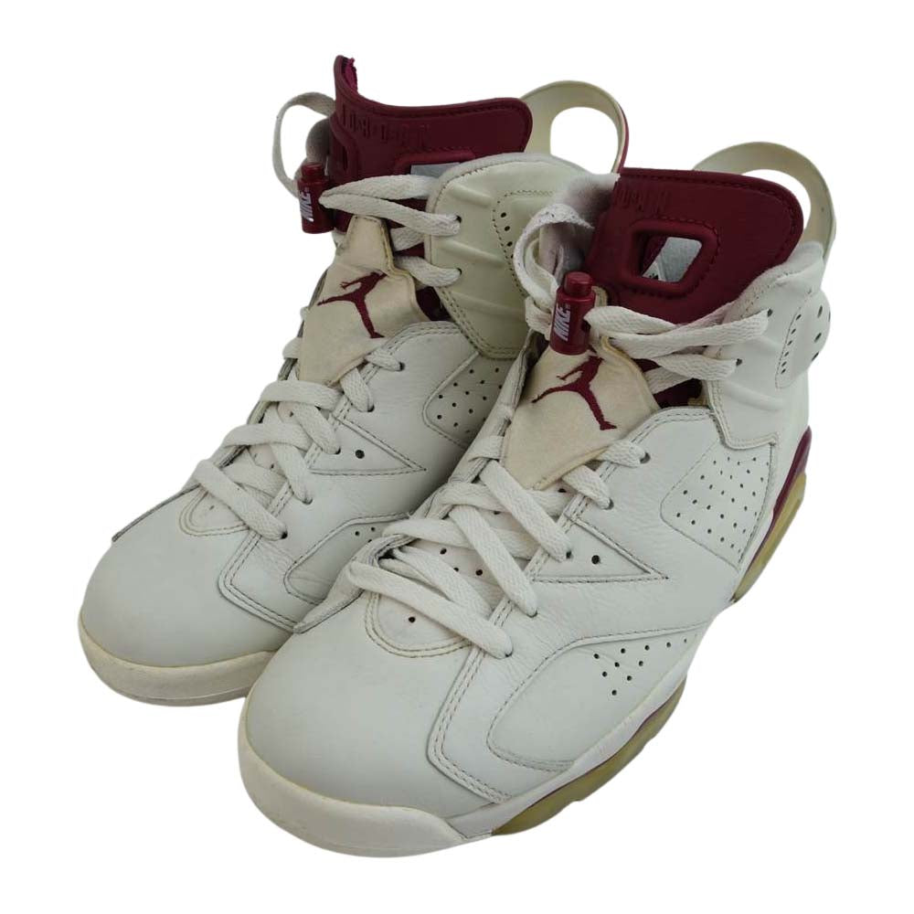 NIKE ナイキ 384664-116 AIR JORDAN 6 RETRO エアジョーダン レトロ ホワイト系 26cm【中古】