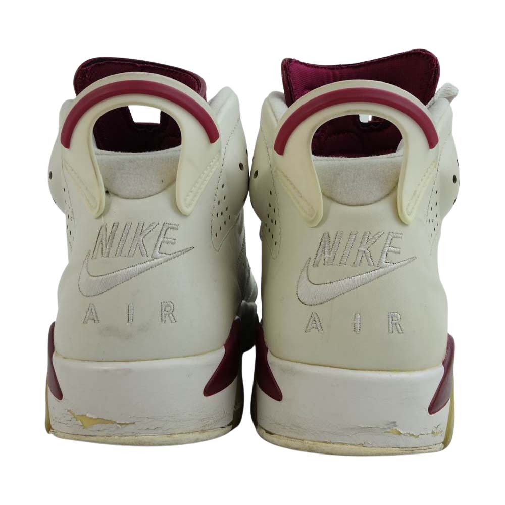 NIKE ナイキ 384664-116 AIR JORDAN 6 RETRO エアジョーダン レトロ ホワイト系 26cm【中古】