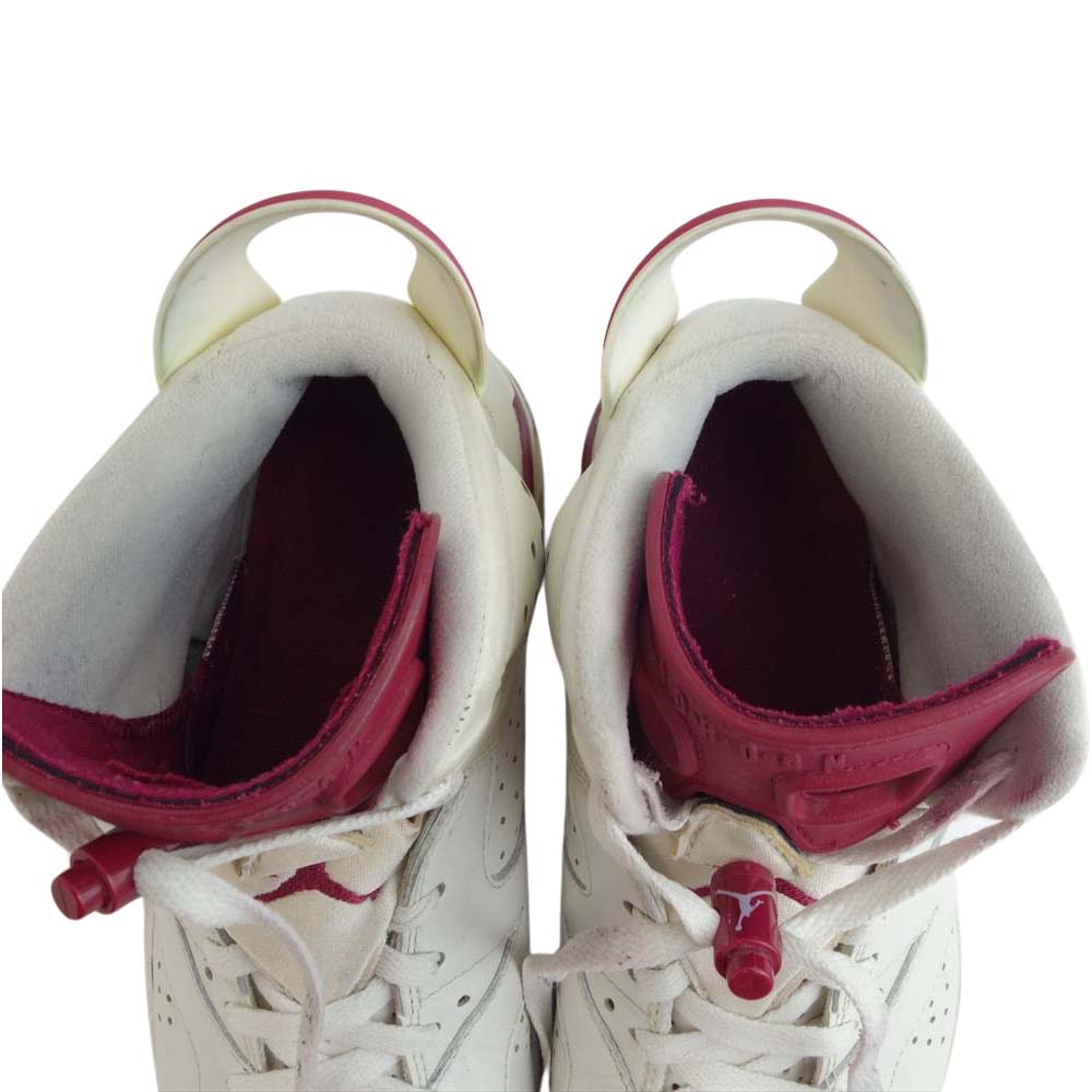 NIKE ナイキ 384664-116 AIR JORDAN 6 RETRO エアジョーダン レトロ ホワイト系 26cm【中古】
