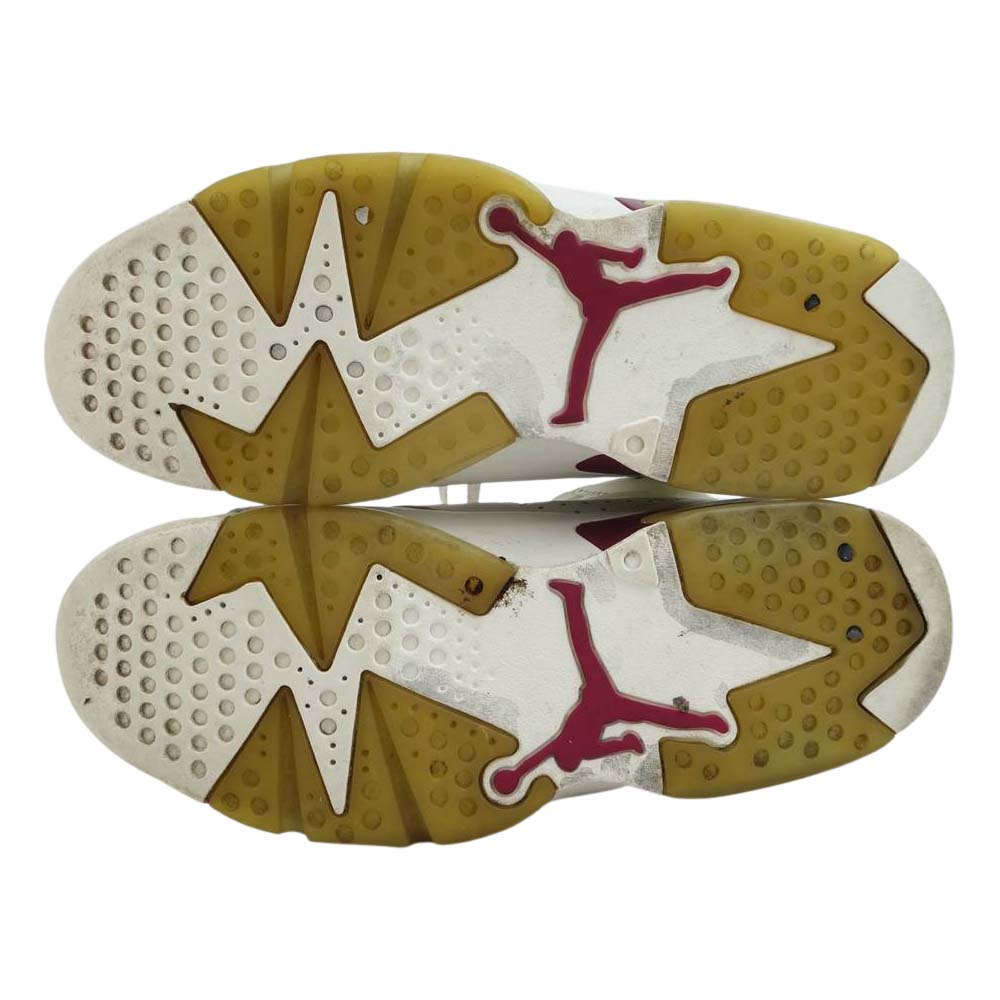 NIKE ナイキ 384664-116 AIR JORDAN 6 RETRO エアジョーダン レトロ ホワイト系 26cm【中古】