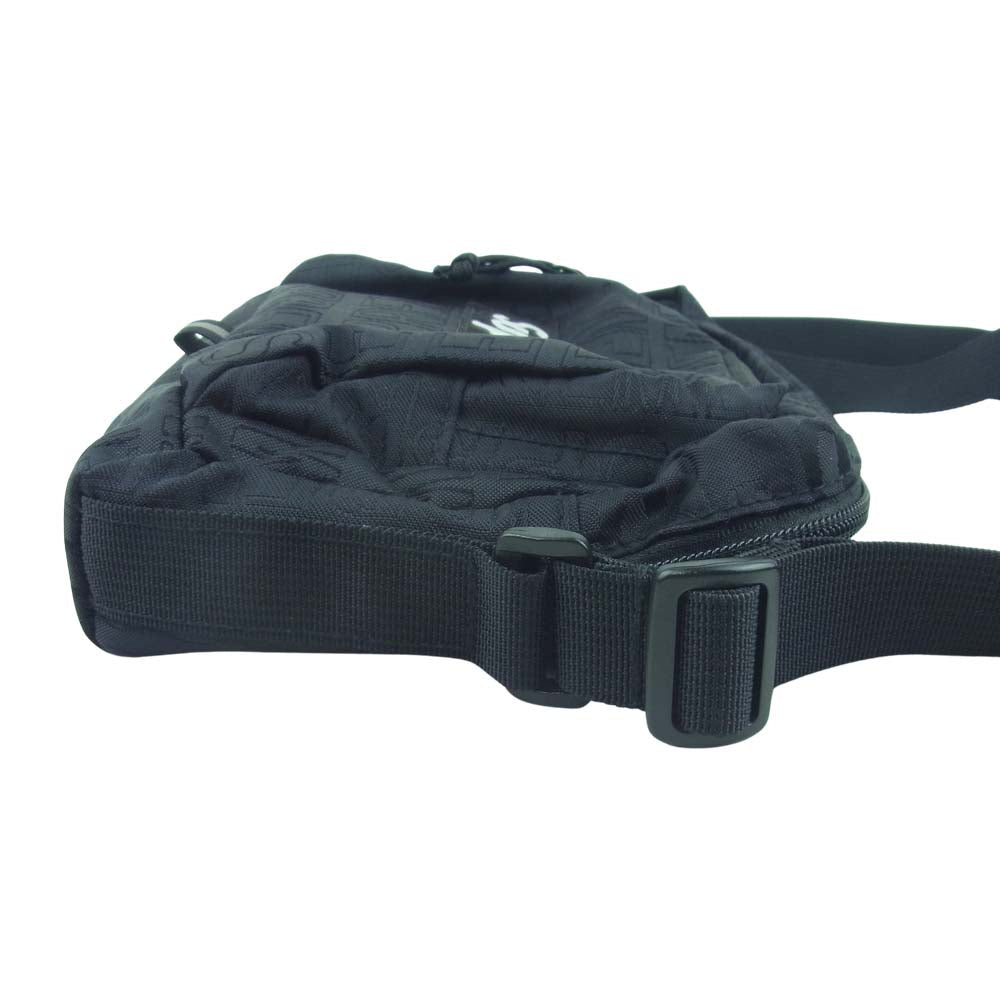 Supreme シュプリーム 19SS shoulder bag ロゴ 総柄 ショルダー バッグ 中国製 ブラック系【中古】