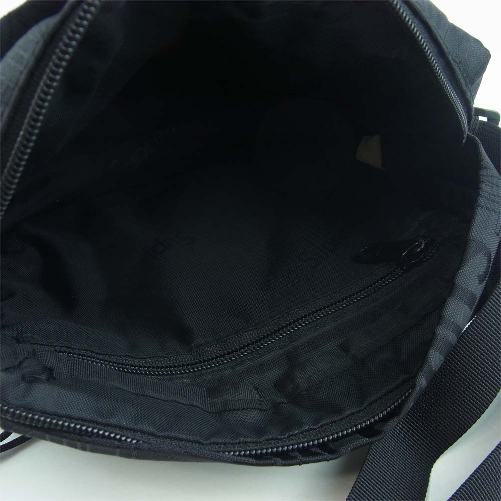 Supreme シュプリーム 19SS shoulder bag ロゴ 総柄 ショルダー バッグ 中国製 ブラック系【中古】