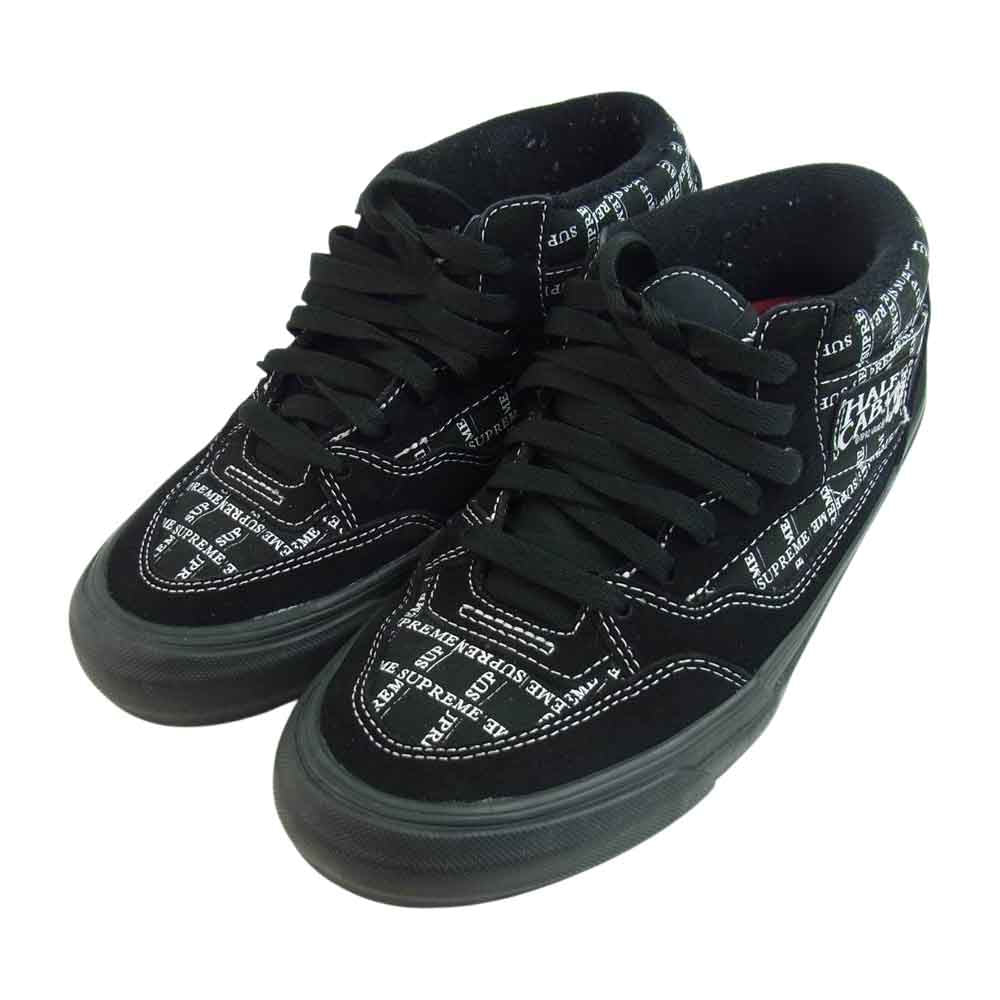 Supreme シュプリーム 20AW VN0A3QPH2YM × VANS HALF CAB PRO バンズ ハーフキャブ プロ ブラック系 25.5【中古】