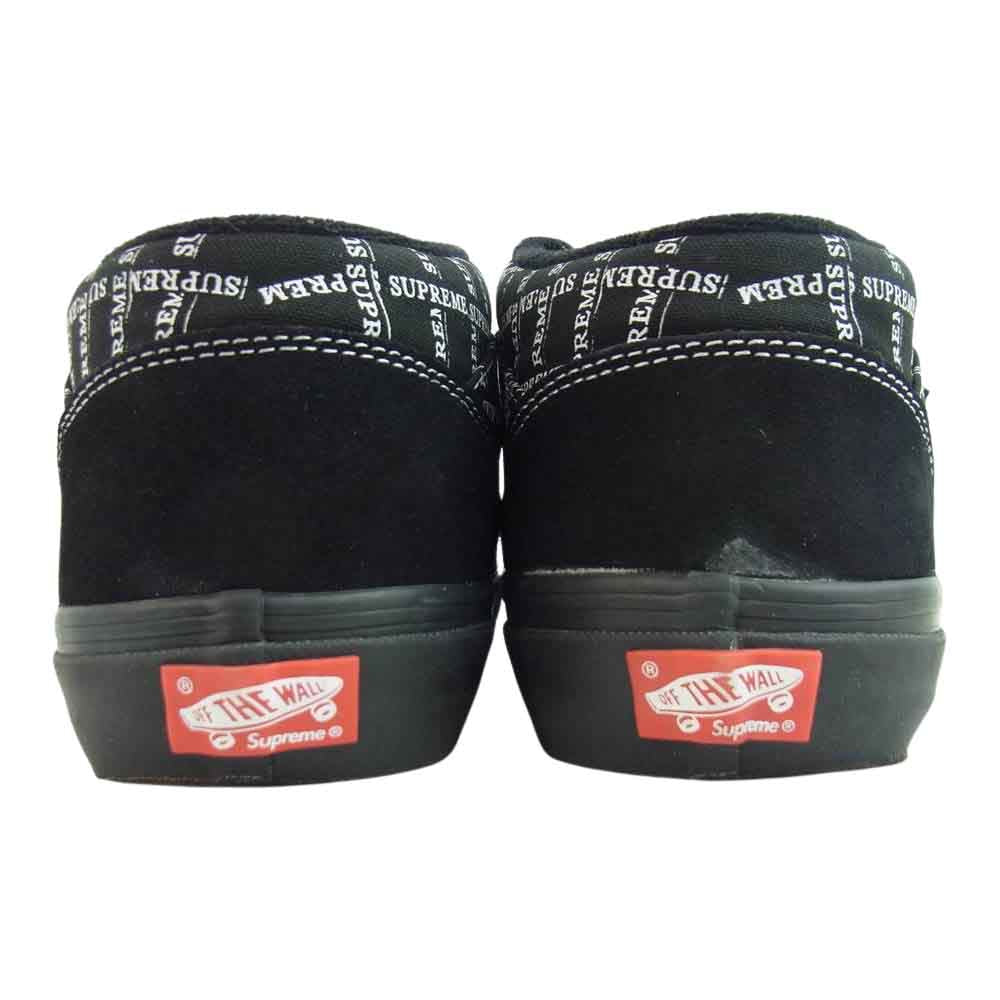 Supreme シュプリーム 20AW VN0A3QPH2YM × VANS HALF CAB PRO バンズ ハーフキャブ プロ ブラック系 25.5【中古】