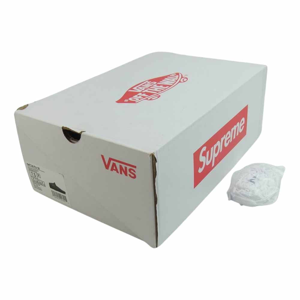 Supreme シュプリーム 20AW VN0A3QPH2YM × VANS HALF CAB PRO バンズ ハーフキャブ プロ ブラック系 25.5【中古】