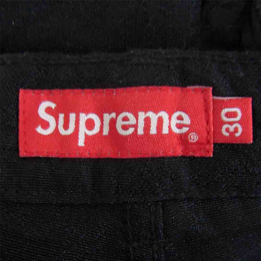Supreme シュプリーム 21SS Floral Tapestry Cargo Pant フローラル タペストリー カーゴパンツ ブラック系 30【中古】