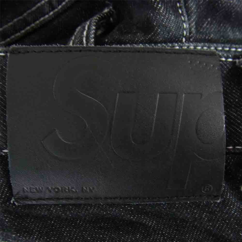 Supreme シュプリーム 20AW Smurfs Regular Jeans スマーフ レギュラー ジーンズ ブラック デニム パンツ ブラック系 30【中古】