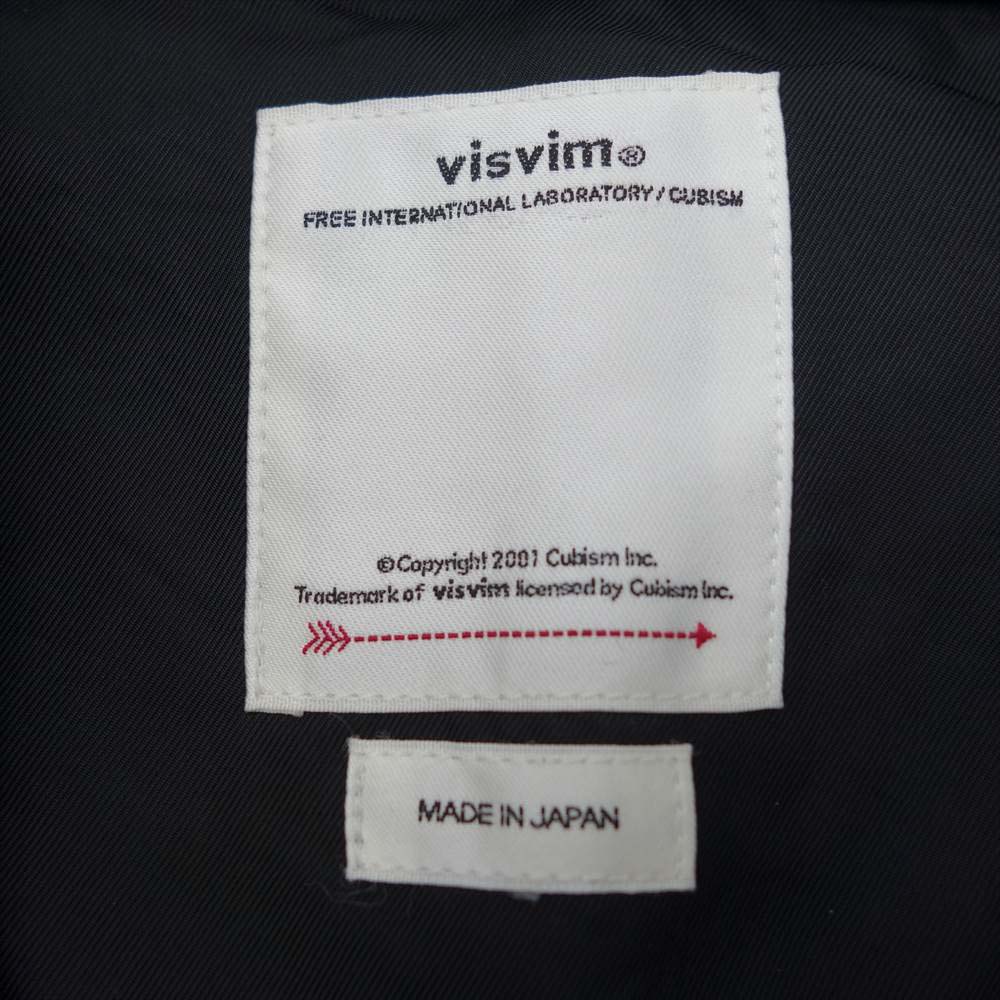 VISVIM ビズビム 18AW 0118205013005 YUKATA COAT 浴衣 コート ブラック系 １【新古品】【未使用】【中古】