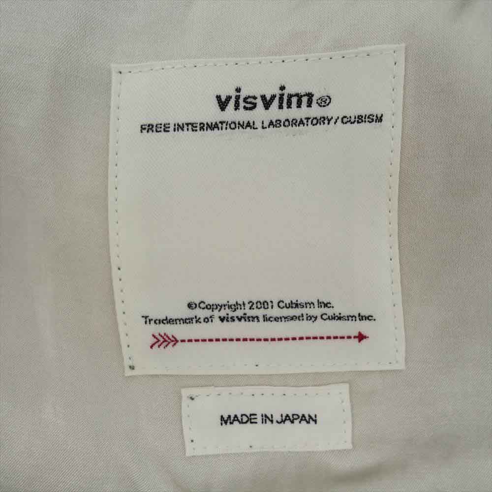 VISVIM ビズビム 21SS 0121105013021 DOUGLAS JKT ダグラス ジャケット ダメージ 加工 サテン スワジャン スーベニア  カーキ系 1【新古品】【未使用】【中古】
