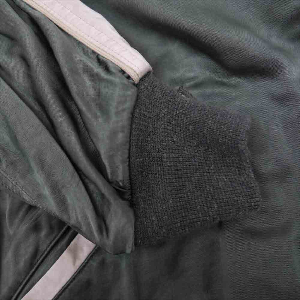 VISVIM ビズビム 21SS 0121105013021 DOUGLAS JKT ダグラス ジャケット ダメージ 加工 サテン スワジャン スーベニア  カーキ系 1【新古品】【未使用】【中古】