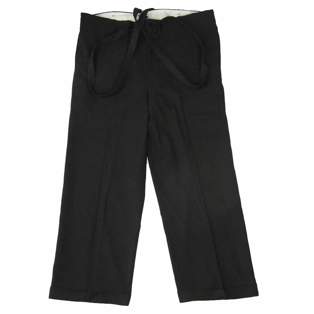 VISVIM ビズビム 0319105008006 JUMBO PASTORAL PANTS W W / L サスペンダー トラウザー ブラック系【新古品】【未使用】【中古】