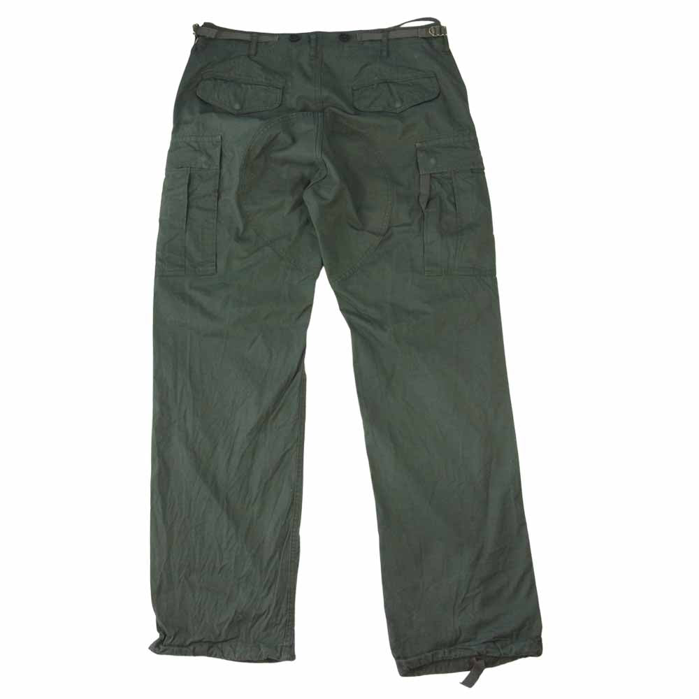 VISVIM ビズビム 0121105008008 JUMBO EIGER SANCTION PANTS ジャンボ アイガー サンクション ミリタリー パンツ カーキ系 1【中古】