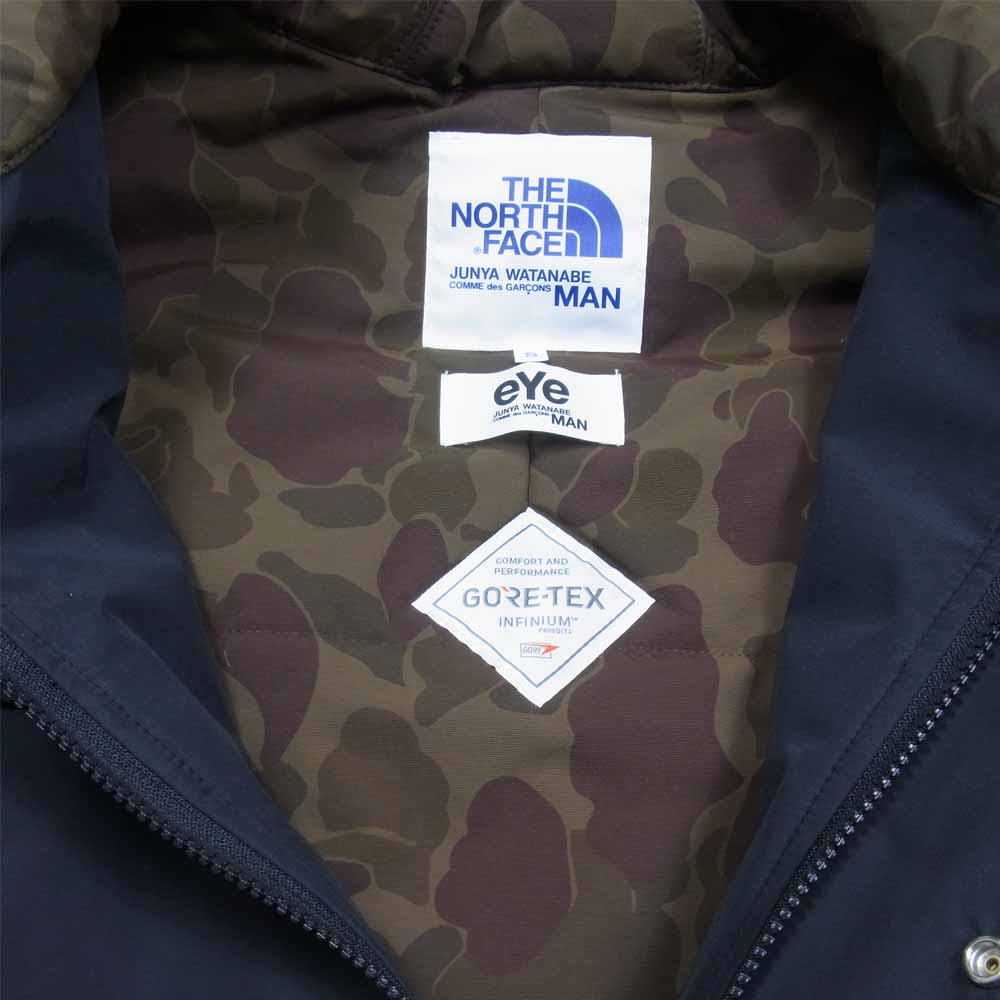 JUNYA WATANABE COMME des GARCONS MAN ジュンヤワタナベコムデギャルソンマン eYe THE NORTH FACE ノースフェイス 19AW WD-J903 AD2019 NYLON GORE-TEX JACKET マウンテン パーカー ブラック系 S【中古】