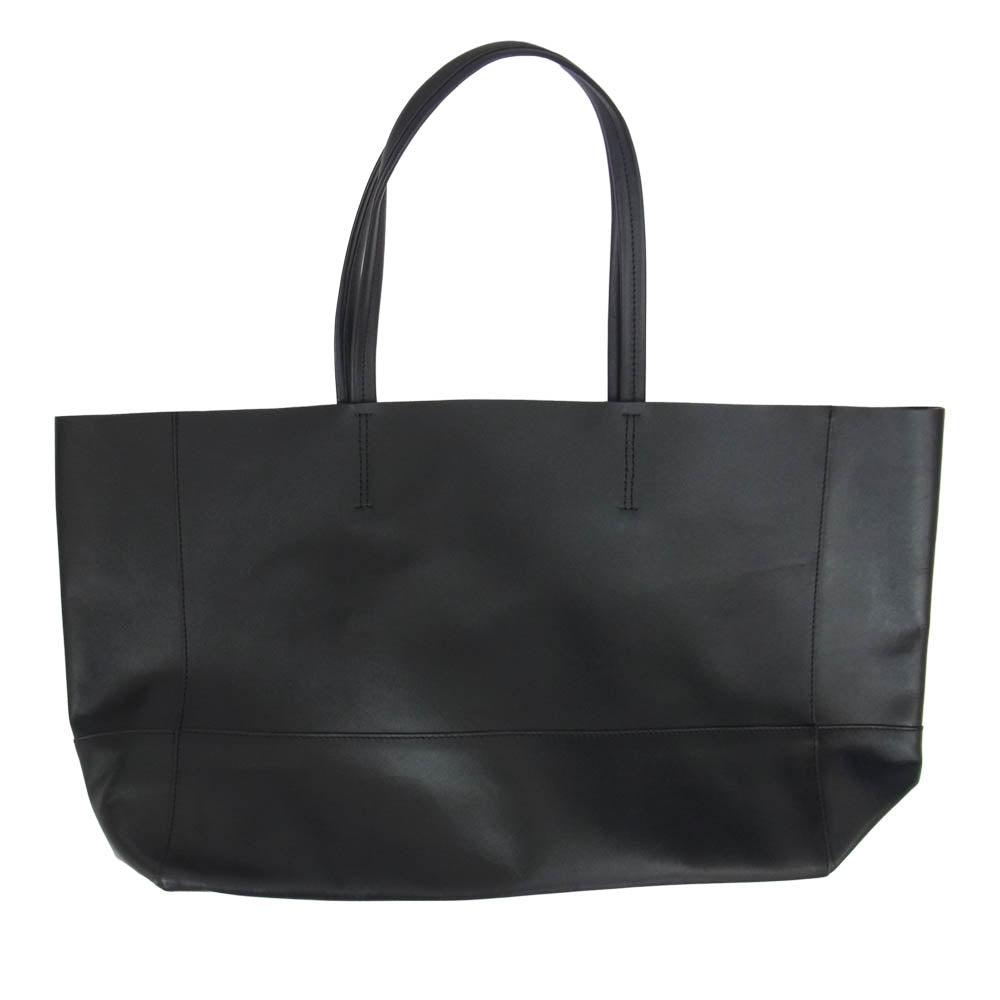 バーニーズニューヨーク レザー トートバッグ ブラック系【中古】