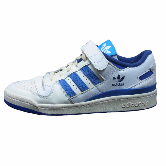 adidas アディダス S23764 FORUM 84 LOW BLUE THREAD フォーラム 84 ブルー スレッド ローカット スニーカー ホワイト系 28.5cm【中古】