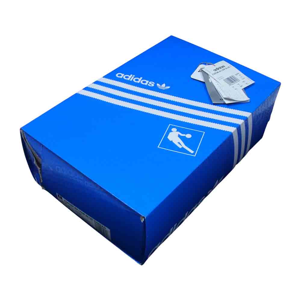 adidas アディダス S23764 FORUM 84 LOW BLUE THREAD フォーラム 84 ブルー スレッド ローカット スニーカー ホワイト系 28.5cm【中古】
