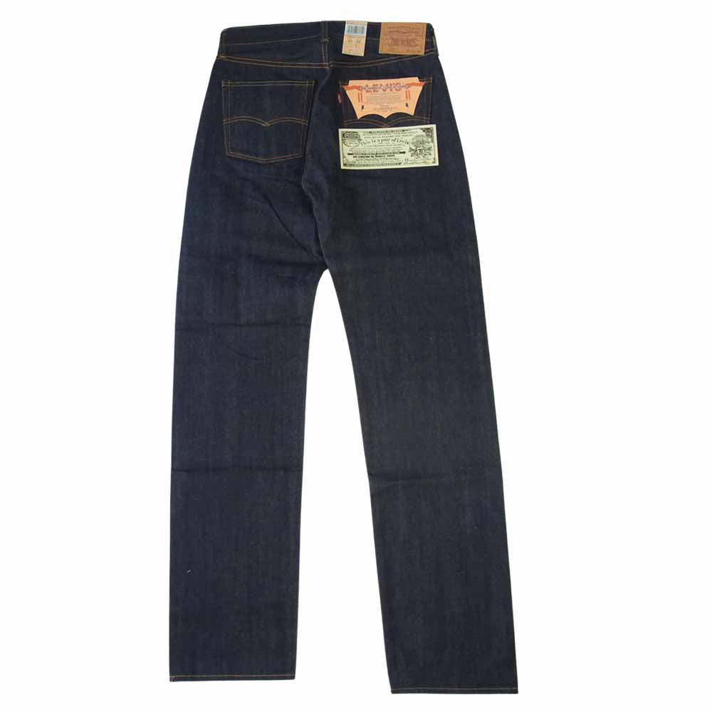 Levi's リーバイス 66501-0117 1966年復刻 日本製 501XX-501 BigE デニム パンツ W32 インディゴブルー系 32【新古品】【未使用】【中古】