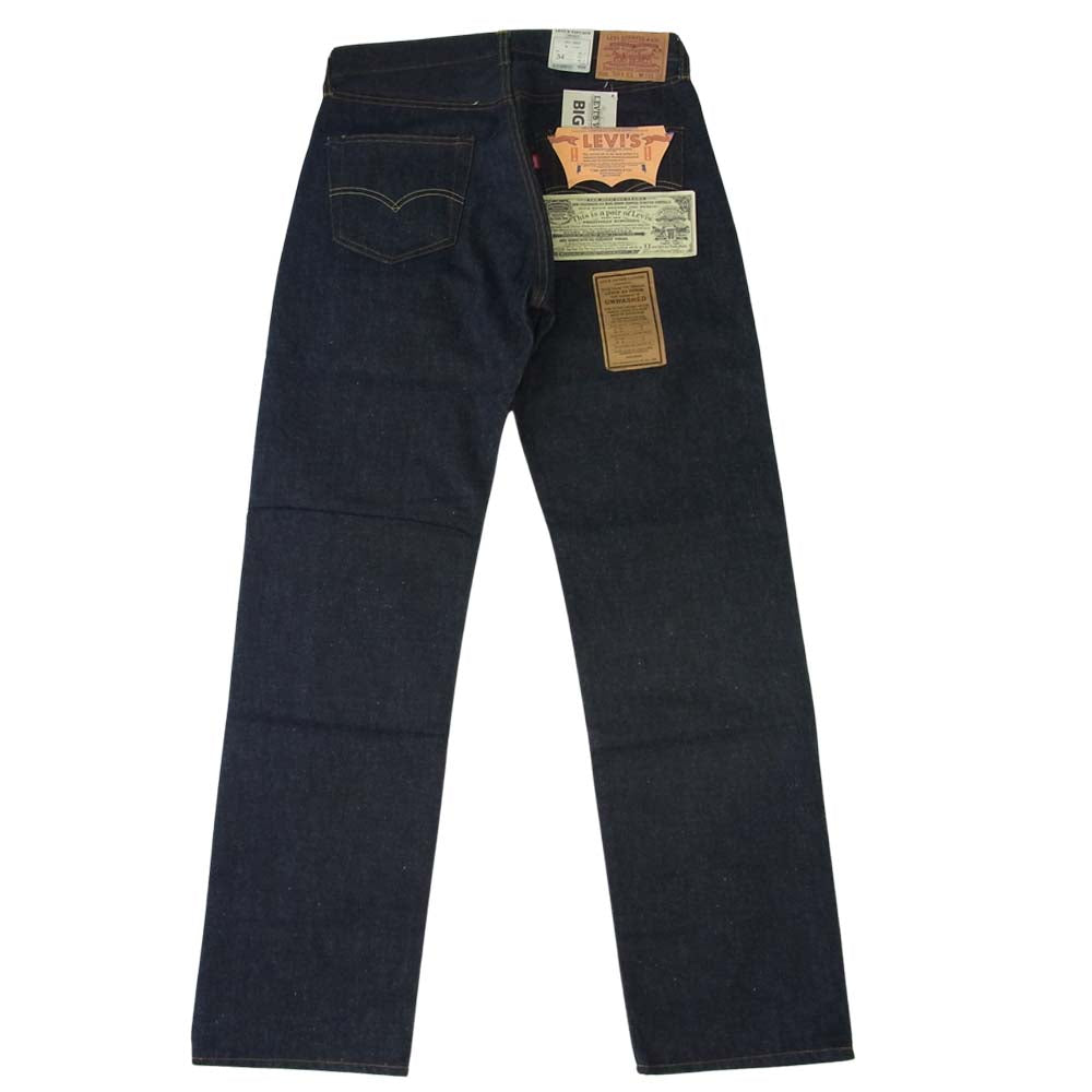 Levi's リーバイス 501-0003 デッドストック 98年 USA バレンシア製 501XX 1955 MODEL 復刻 デニム パンツ W34 インディゴブルー系 34【新古品】【未使用】【中古】