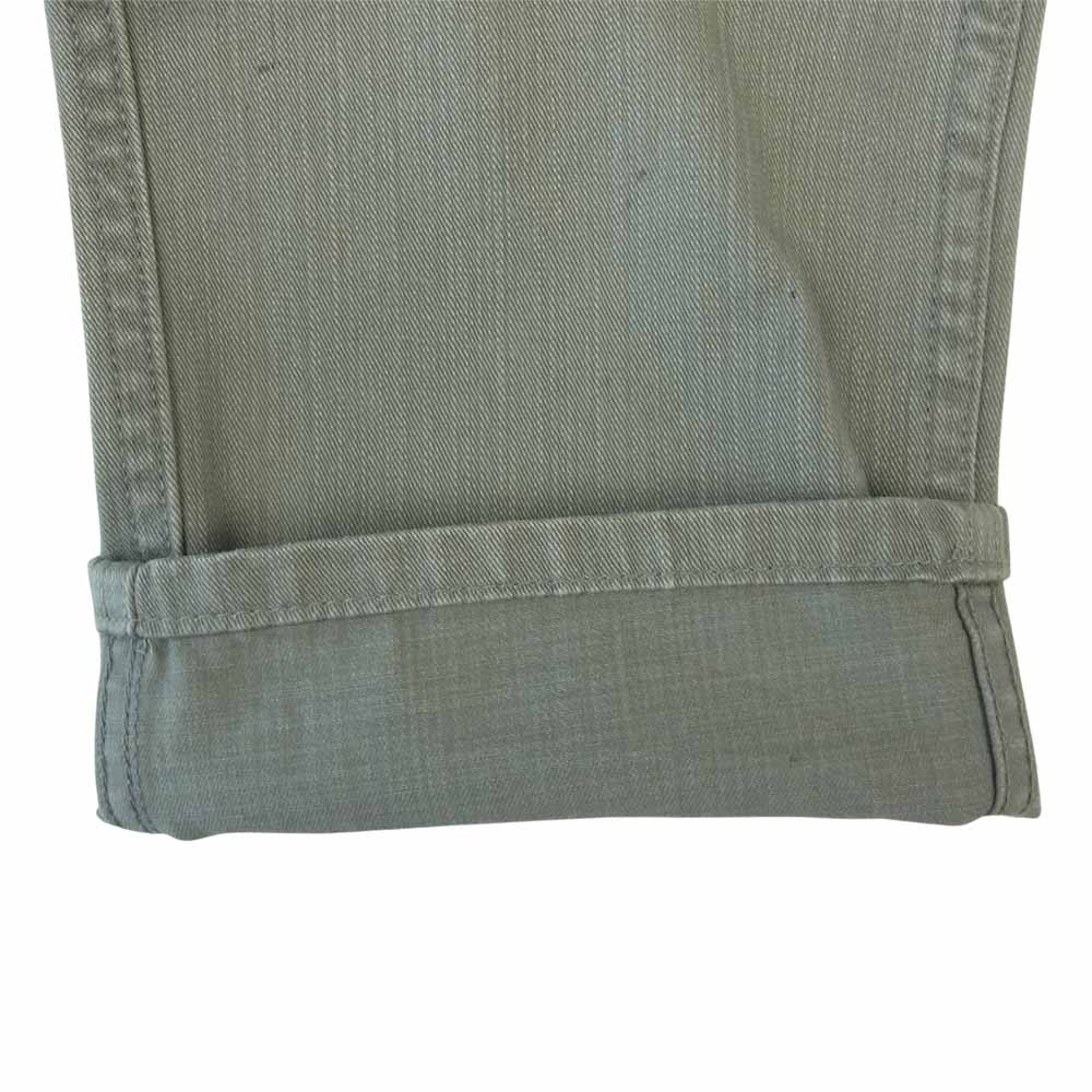 VISVIM ビズビム 0113405008005 FLUXUS 03 CHINO 5ポケット パンツ カーキ系 1【中古】