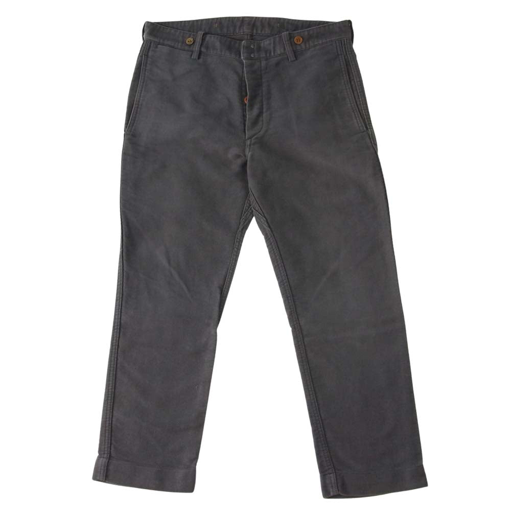 VISVIM ビズビム 0114205008010 PASTORAL PANTS モール スキン パンツ グレー系 1【中古】