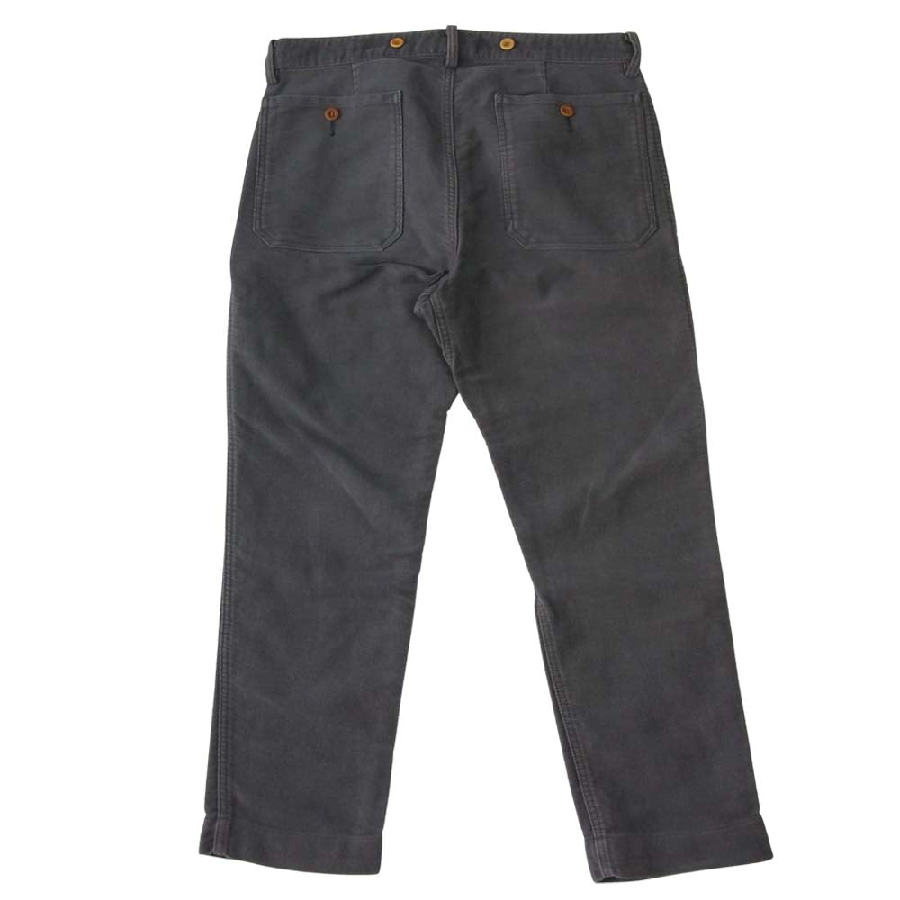 VISVIM ビズビム 0114205008010 PASTORAL PANTS モール スキン パンツ グレー系 1【中古】