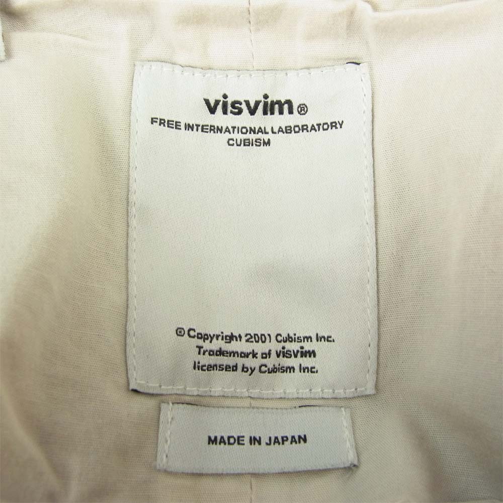 VISVIM ビズビム 0115205008004 SLIM CHINO スリム チノ パンツ グレー系 1【中古】