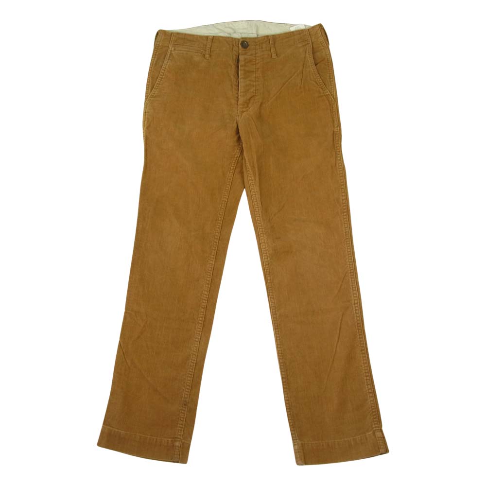 VISVIM ビズビム 13AW 0113205008014  SLIM CHINO SLUB CORDUROY スリム チノ パンツ コーデュロイ ベージュ系 1【中古】