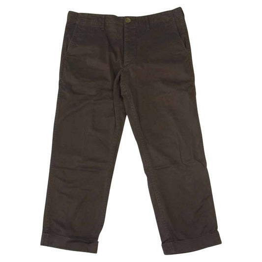 VISVIM ビズビム 0112205008002 HIGH WATER CHINO ハイ ウォーター チノ ブラウン系 1【中古】