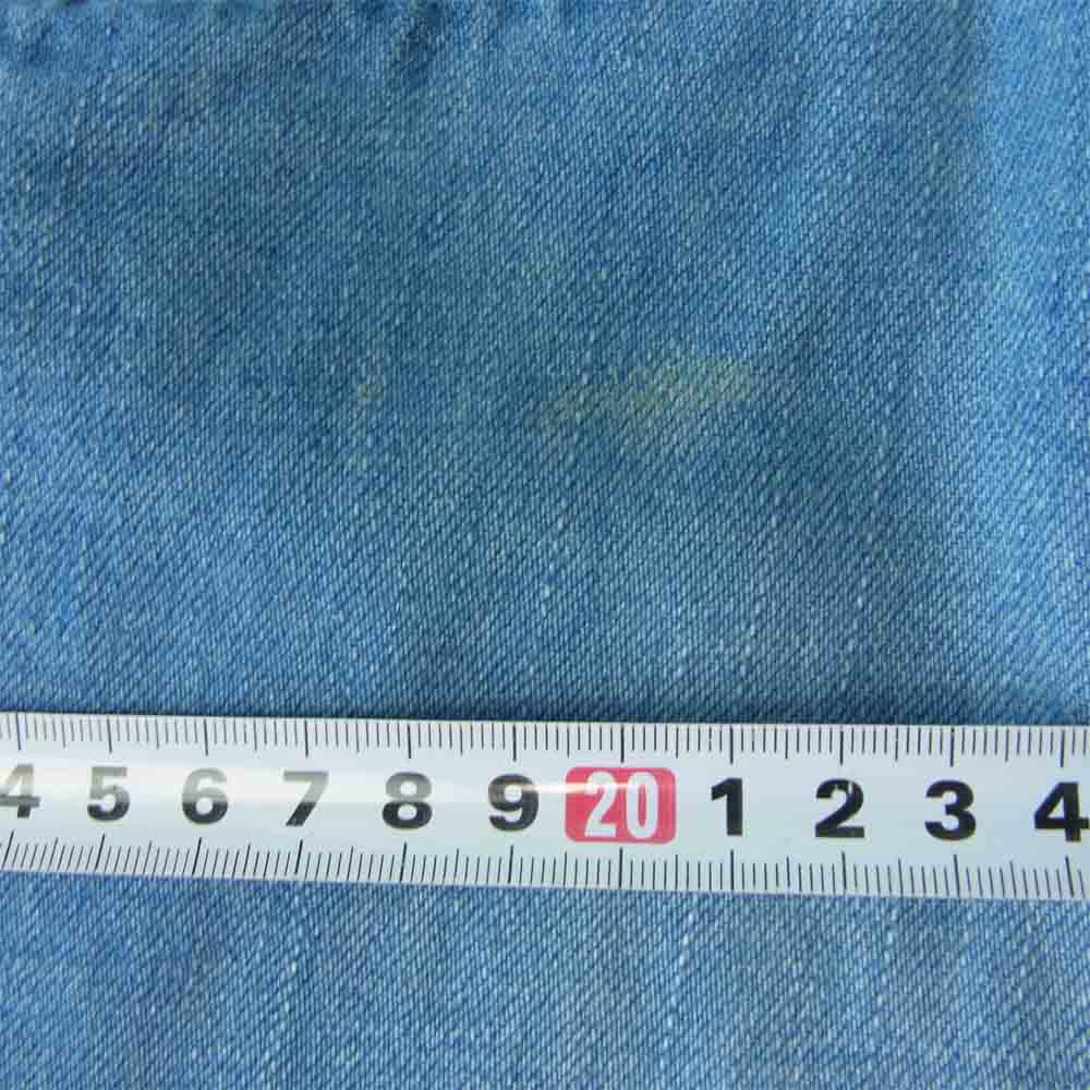 VISVIM ビズビム 0113105005032 DAMAGED CHINO SLIM ダメージ 加工 デニム チノ インディゴブルー系 1【中古】