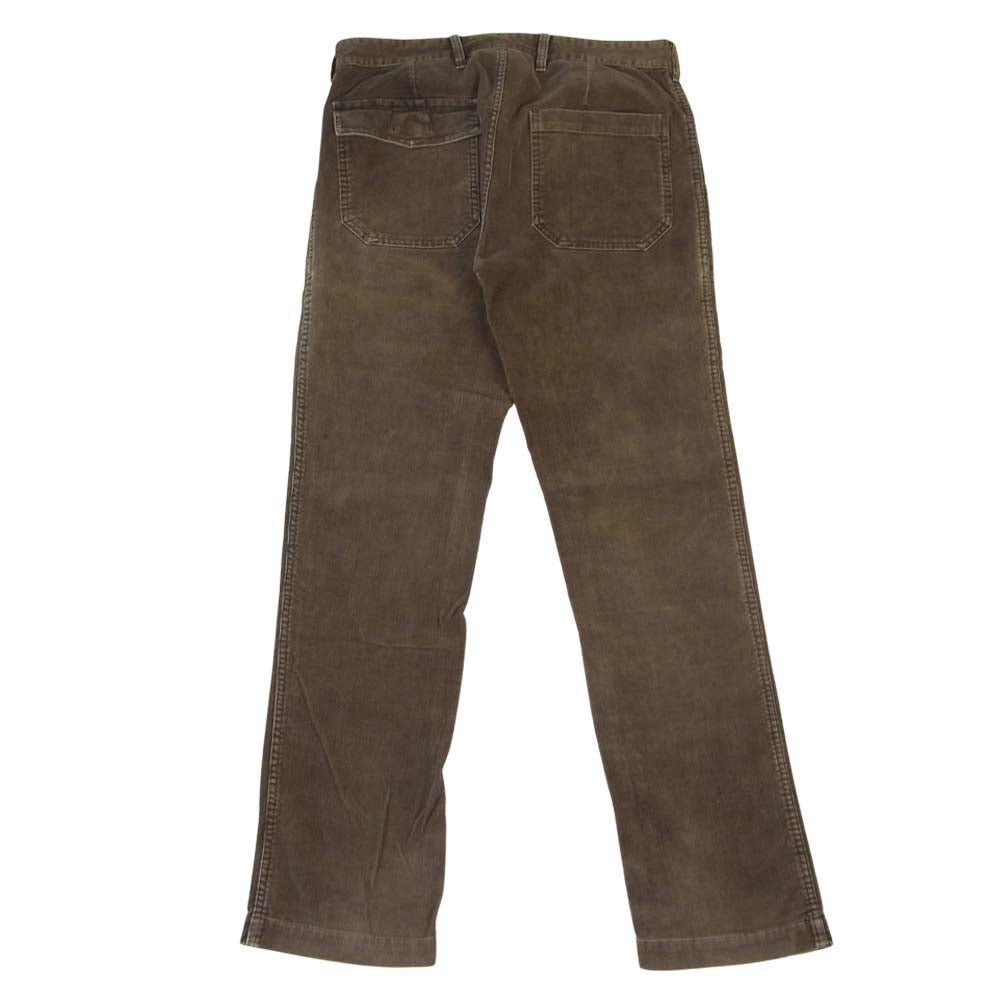 VISVIM ビズビム 0112405008002 SCOUT PANTS SLUB CORDUROY スカウト パンツ コーデュロイ ブラウン系 2【中古】