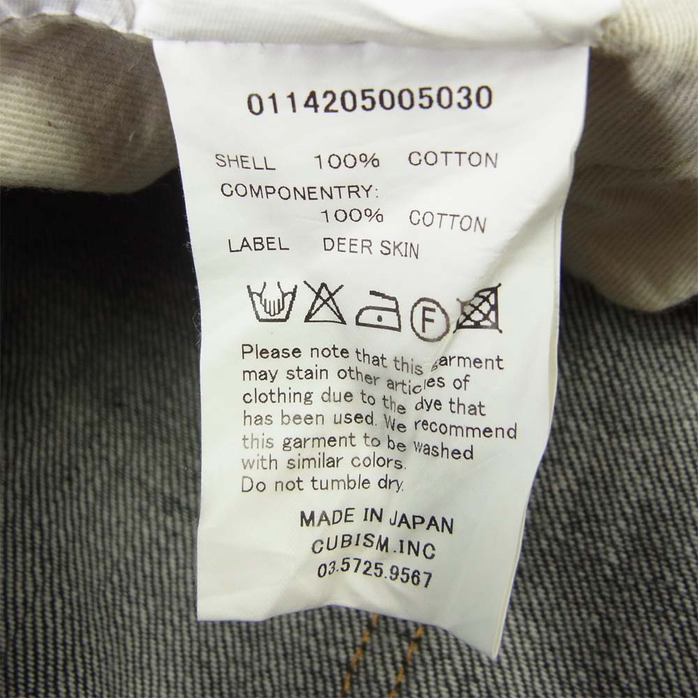 VISVIM ビズビム 0114205005030 SOCIAL SCULPTURE DENIM 09R ソーシャル スカルプチャー デニム ブラック系 30【中古】