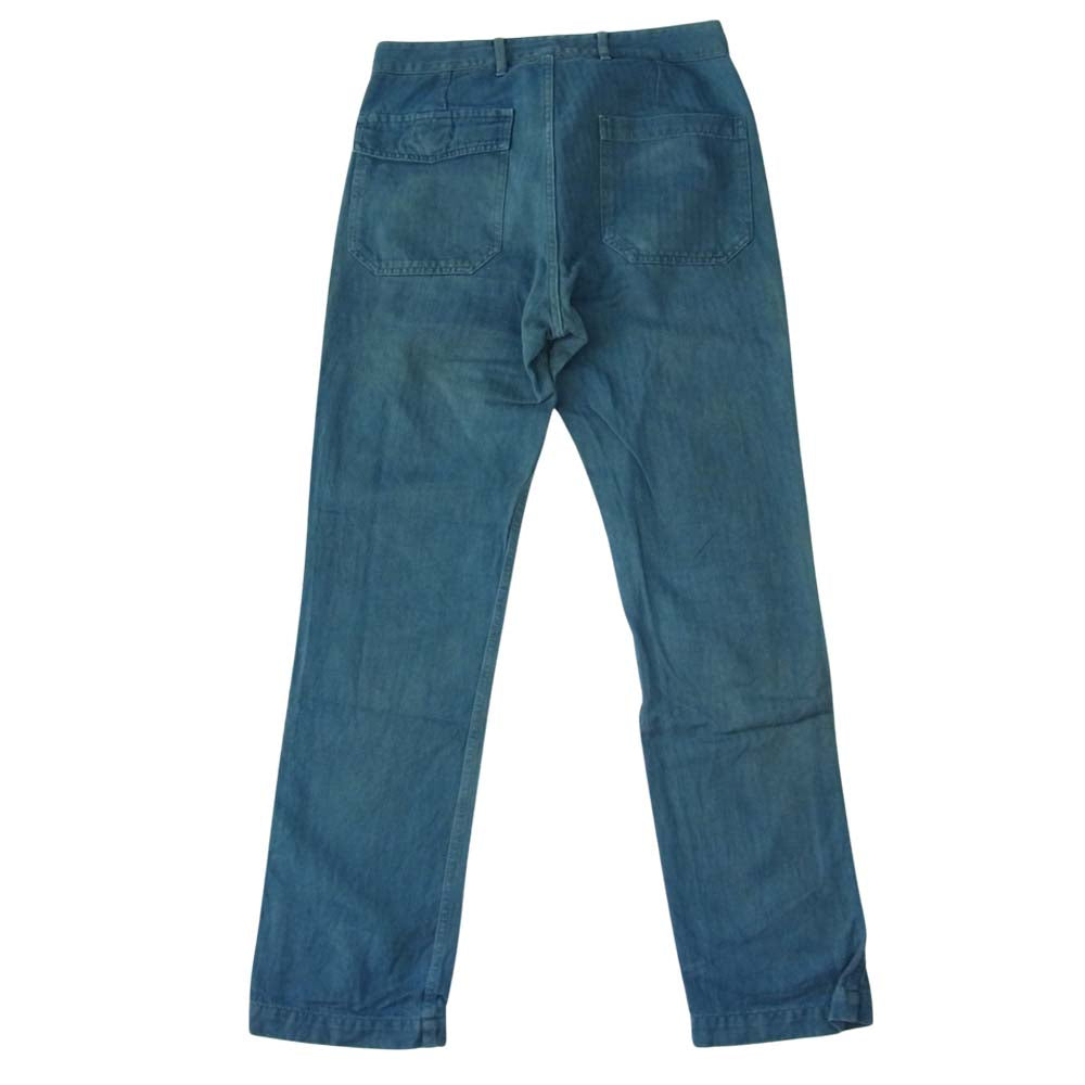 VISVIM ビズビム 0113205008023 SCOUT PANTS N . D HERRINGBONE スカウト パンツ ヘリンボーン ブルー系 2【中古】