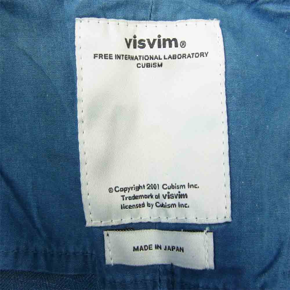 VISVIM ビズビム 0113205008023 SCOUT PANTS N . D HERRINGBONE スカウト パンツ ヘリンボーン ブルー系 2【中古】