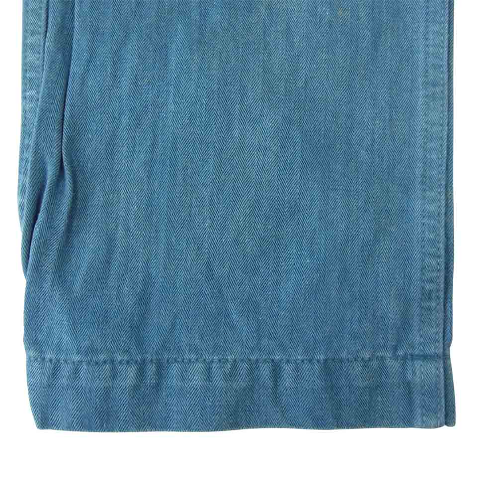 VISVIM ビズビム 0113205008023 SCOUT PANTS N . D HERRINGBONE スカウト パンツ ヘリンボーン ブルー系 2【中古】