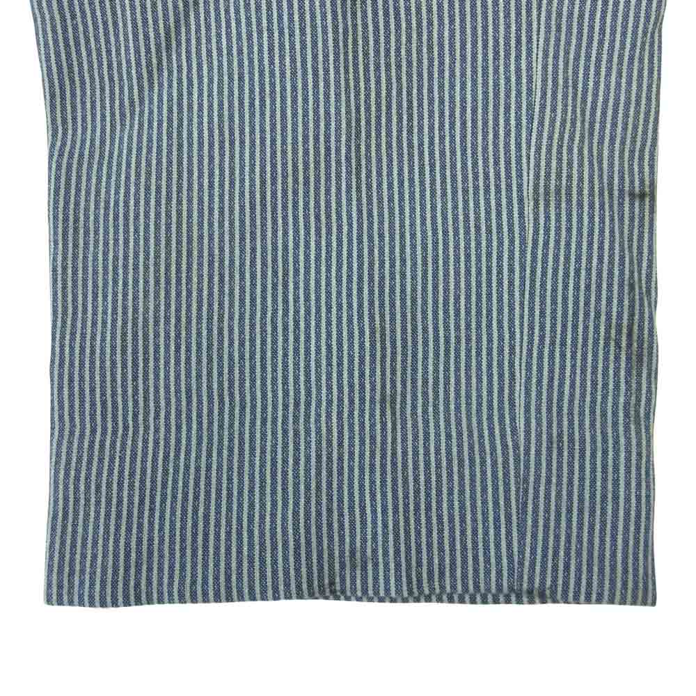 VISVIM ビズビム 17SS 0117105008022 HAKAMA PANTS STRP W.YARN ハカマ パンツ インディゴブルー系 1【中古】