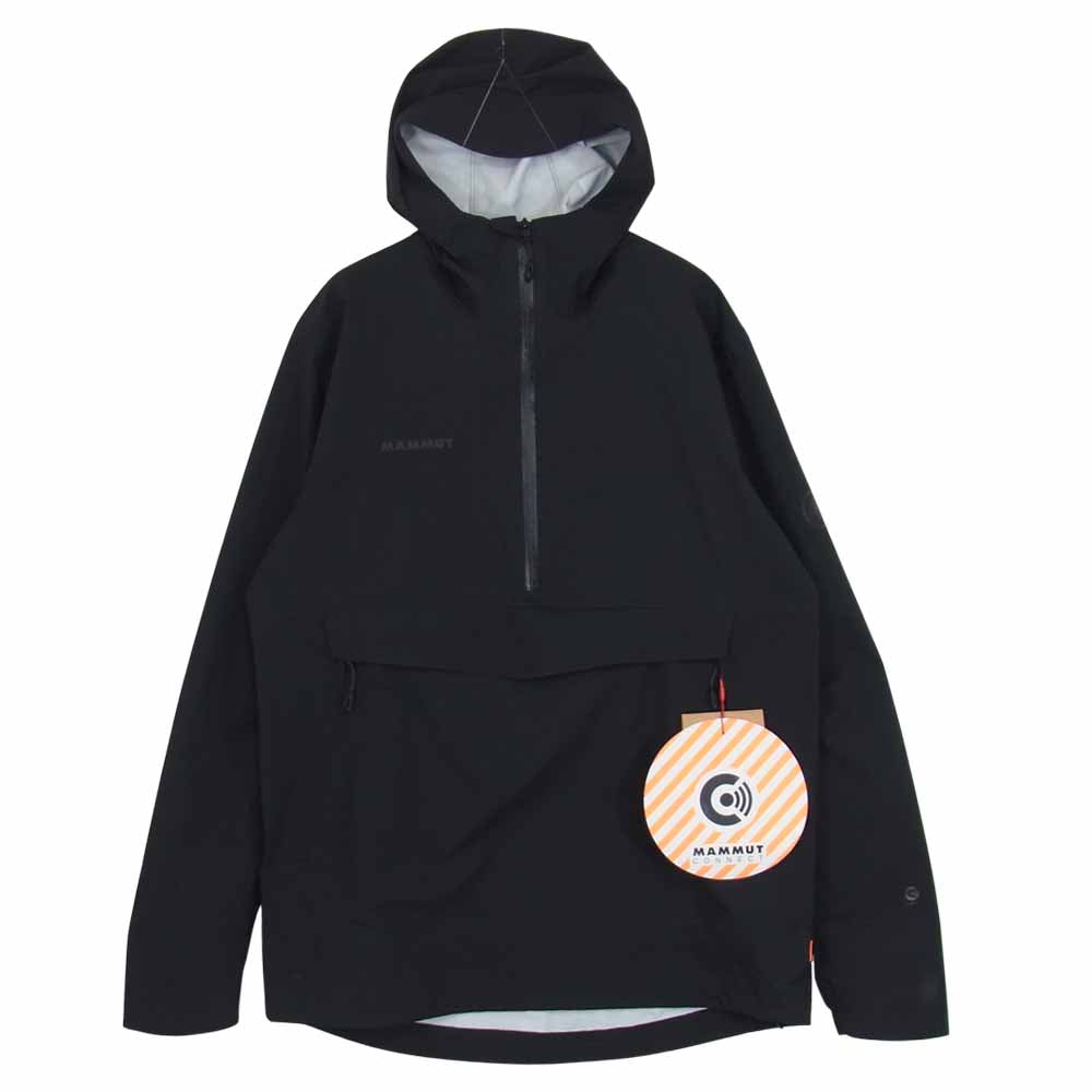 Mammut マムート Albula Half Zip HS Hooded Jacket マウンテン パーカー ブラック系 M【新古品】【未使用】【中古】