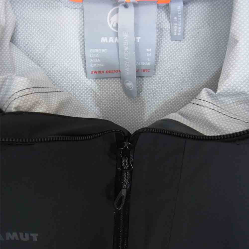 Mammut マムート Albula Half Zip HS Hooded Jacket マウンテン パーカー ブラック系 M【新古品】【未使用】【中古】