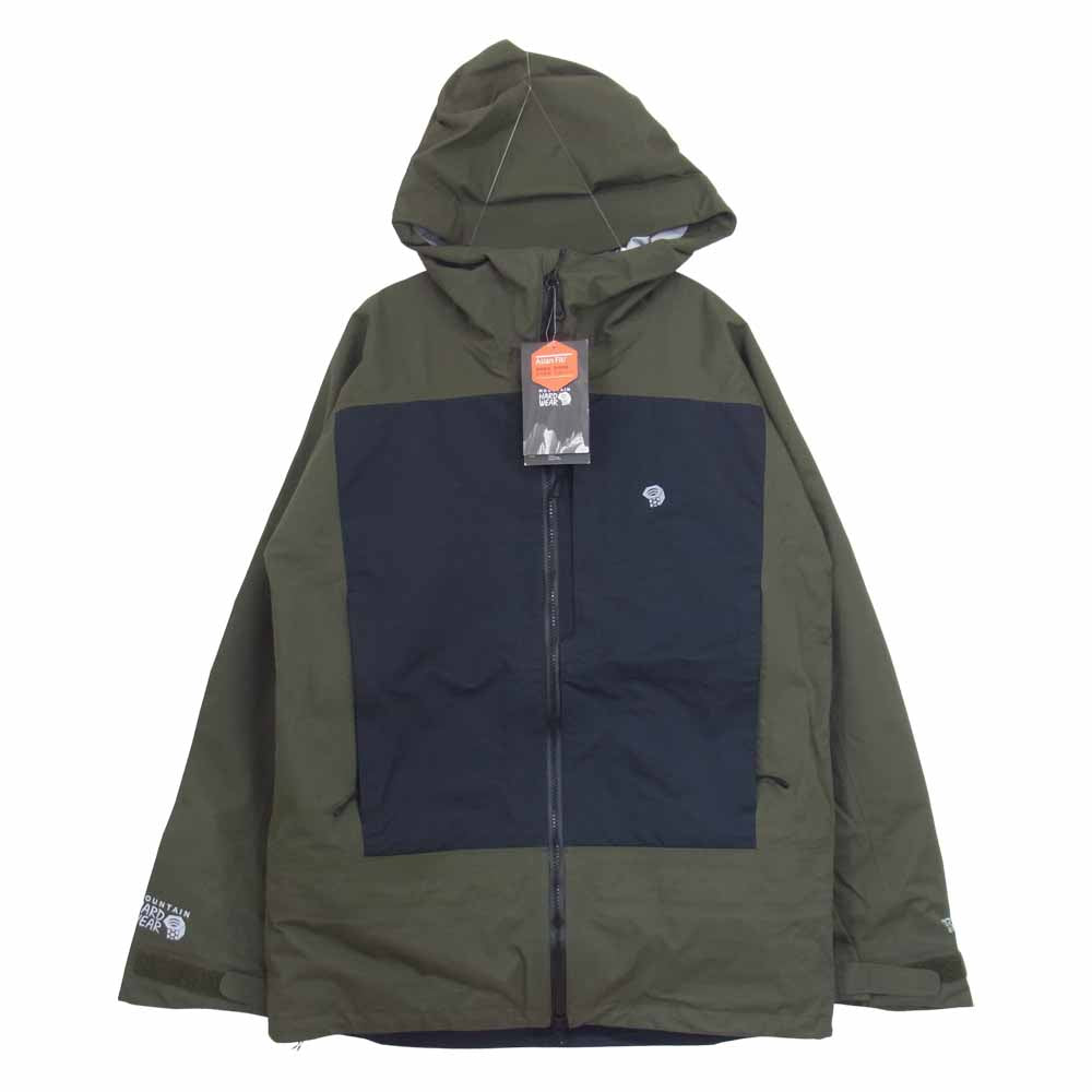 マウンテンハードウェア 220 OE9709 DryPeak Jacket ドライピーク ジャケット カーキ系 L/G【新古品】【未使用】【中古】