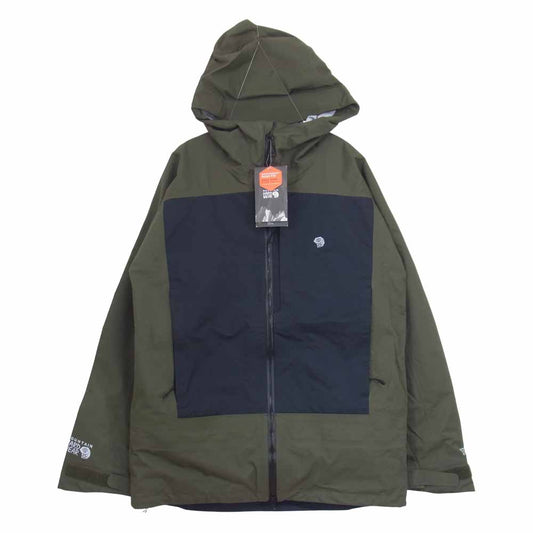 マウンテンハードウェア 220 OE9709 DryPeak Jacket ドライピーク ジャケット カーキ系 L/G【新古品】【未使用】【中古】